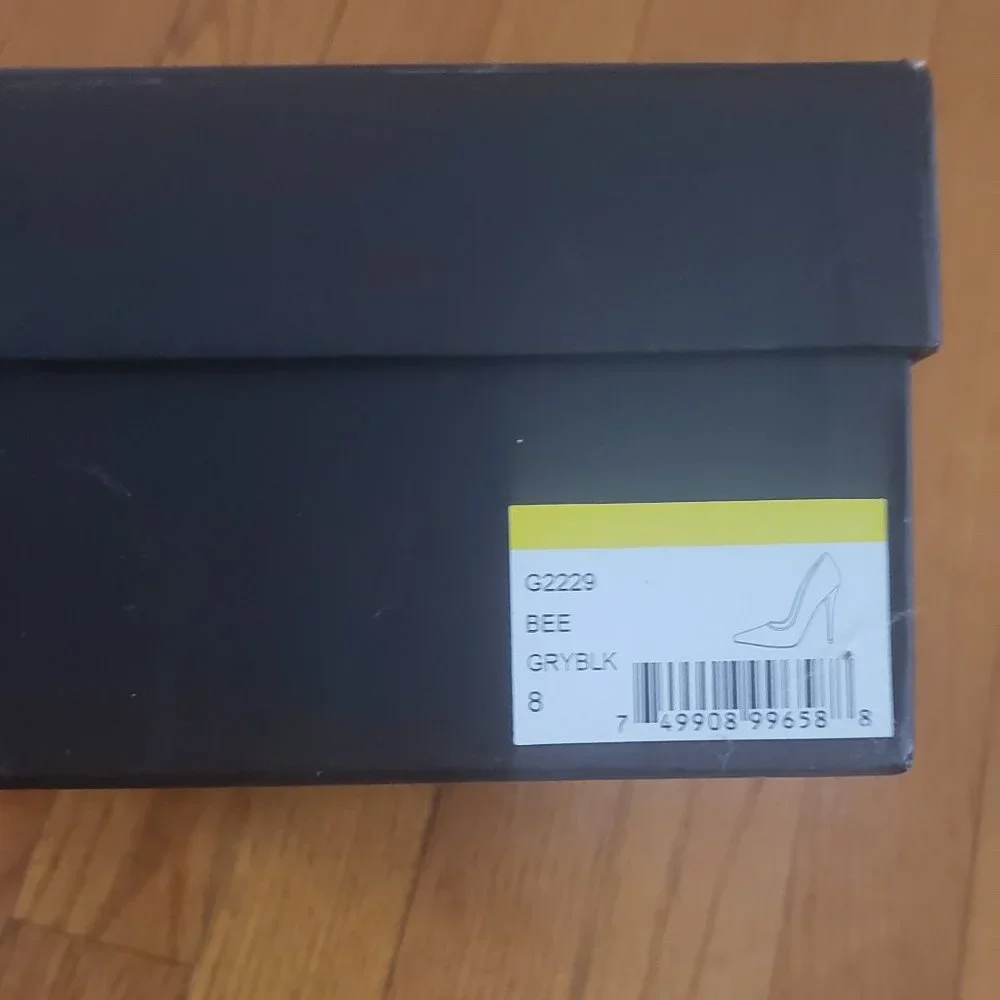 Greyish Black Lamb Heels - Picture 2 of 11